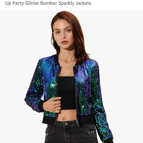 Taylor swift eras tour 1989 outfit sequin jacket and skirt - Picture 3 of 7